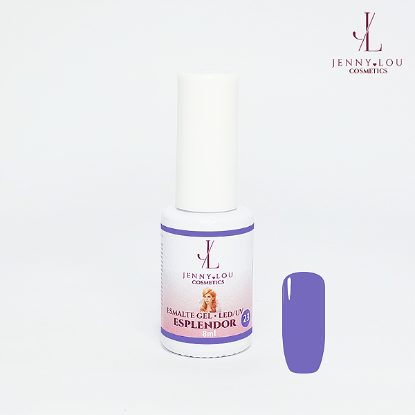 Esmalte em Gel Led/UV Esplendor 8ml Jenny Lou Cosmetics