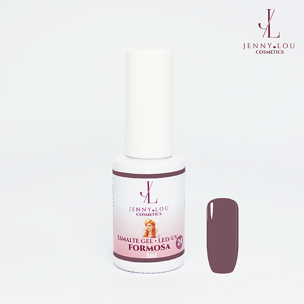 Esmalte em Gel Led/UV Formosa 8ml Jenny Lou Cosmetics