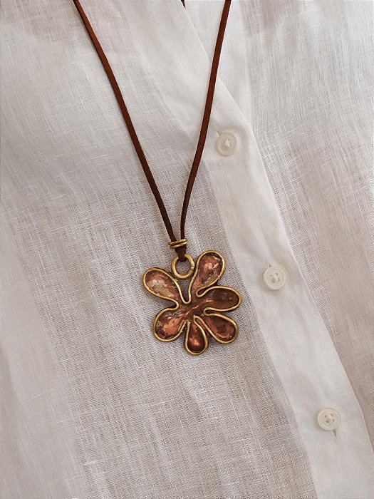 Colar Cobre Ameba