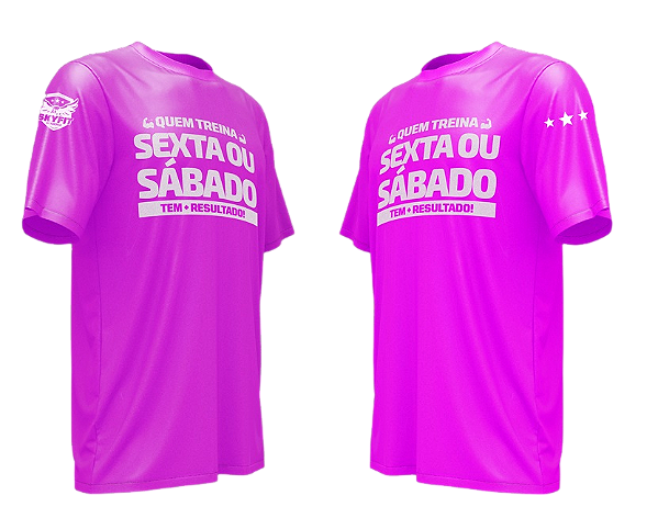 Camiseta Dry-Fit #EUTREINOSEXTA padrão nova metodologia Skyfit
