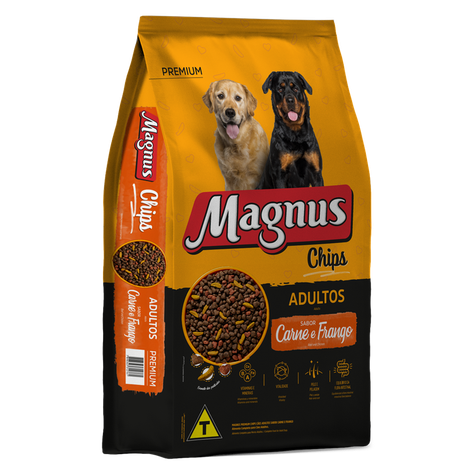 Ração Magnus Adulto Chips 15kg