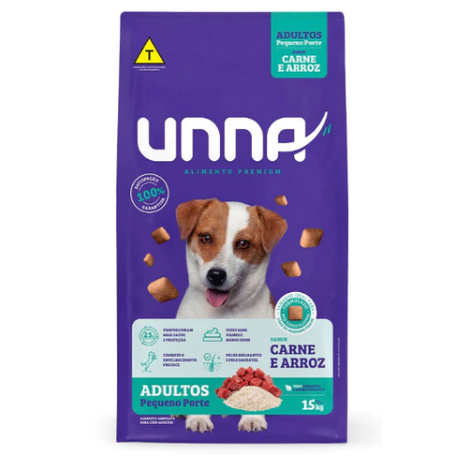 Ração Unna Adulto Raças Pequenas 15kg