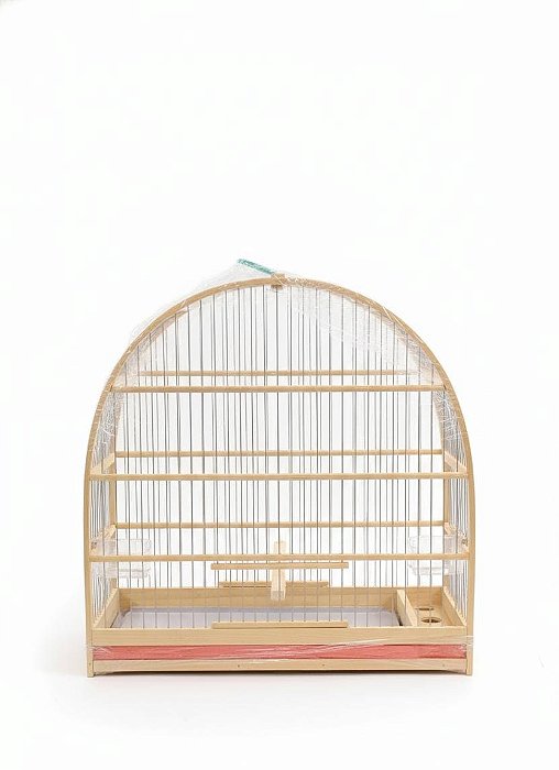 Gaiola Arco Madeira C/ Arame