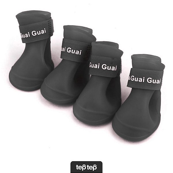 Botinha de Silicone Impermeável para Antiderrapante Pet