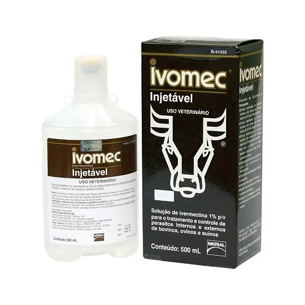 Ivomec Injetável Invermectina 50ml