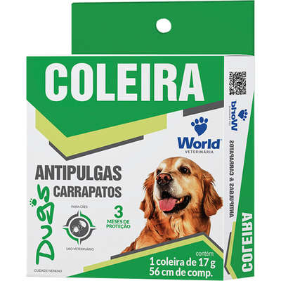 Coleira Antiparasitária World 17g