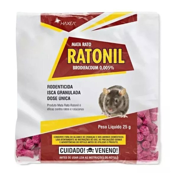 Mata Rato Granulado Ratonil 25g