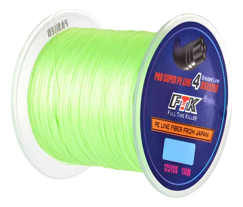 Linha de Pesca Trançada FTK 114M