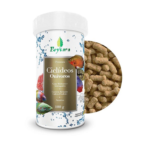 Poytara Ciclídeos Onívoros 100g
