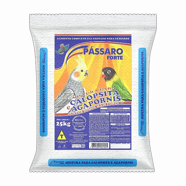 Mistura Calopsita 25kg