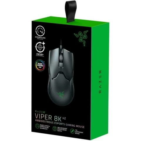 MOUSE GAMER VIPER 8KHZ AMBIDESTRO RAZER