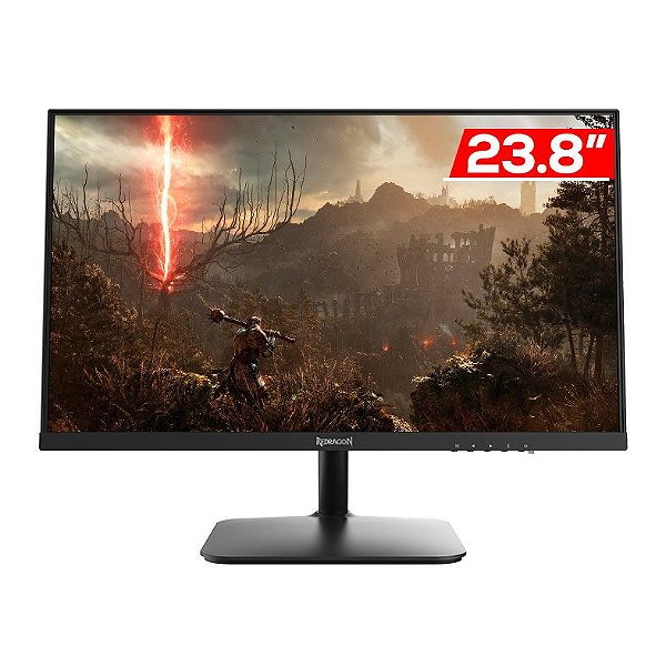 MONITOR 23.8" GAMER VAGA 75Hz FHD REDRAGON