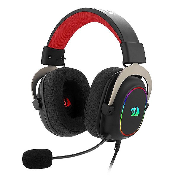 HEADSET WIFI GAMER PC PS4 XBOX ONE ZEUS X H510-WL PTO REDRAGON