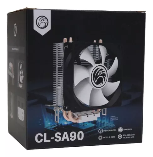 AIR COOLER 2 HEATPIPE 100W - CL-SA90 BRAZILPC