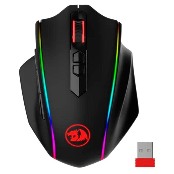 MOUSE GAMER S/ FIO VAMPIRE ELITE  16000DPI M686RGB REDRAGON