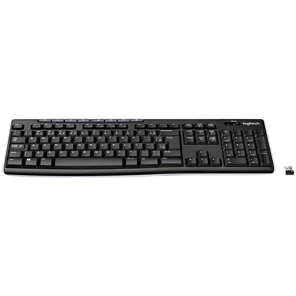 TECLADO S/FIO ABNT2 K270 PRETO LOGITECH