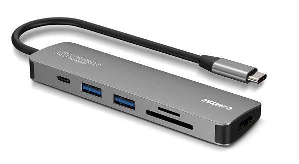CONVERSOR ADAP USBC PARA HDMI USB SD USBC COMTAC