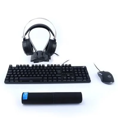 KIT GAMER TEC MEC HEADSET MOUSE E MOUSEPAD GM3000 PTO HP