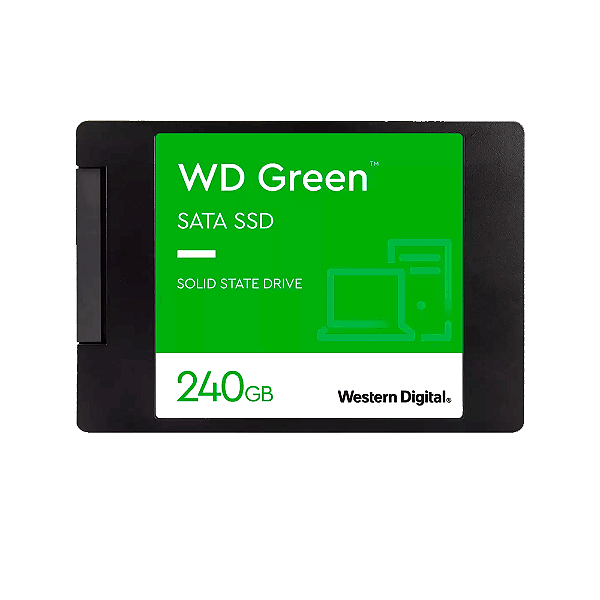 SSD 240GB SATA GREEN 545/430MBs WD
