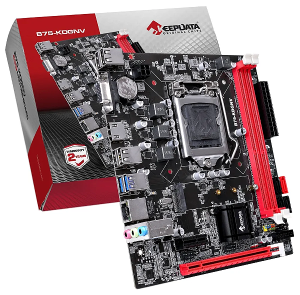 PLACA MAE 1155 B-75KDGNV (2a e 3a GER) DDR3 KEEPDATA
