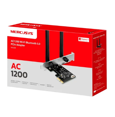 ADAPTADOR PCI-E WIFI5 MA30E AC1200 + BT 5.0 MERCUSYS