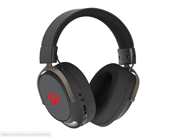 HEADSET GAMER USBC BT WIFI ARROW PRETO H858 REDRAGON