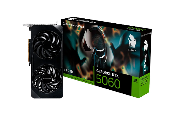 PLACA DE VIDEO 8GB NV RTX 5060 128BITS GHOST NE75060019P1 GAINWARD