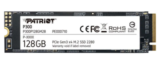 SSD M.2 128GB NVME 2280 NETNV128ME4 1500 / 550 NETCORE