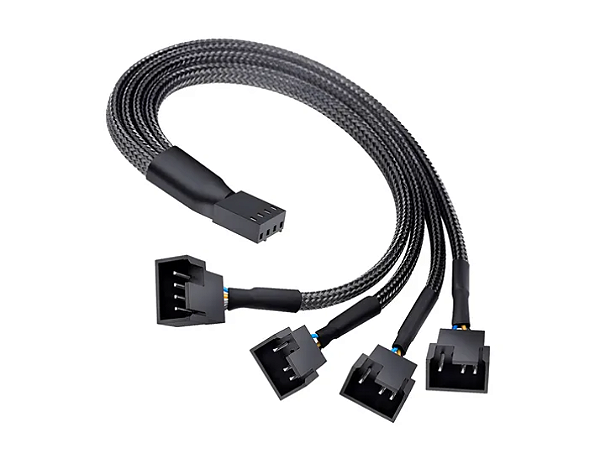 CABO ADAP MULTI FAN MOLEX P/ 4 COOLERS