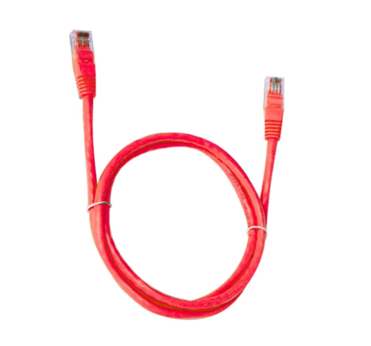 CABO REDE CAT6 2.5M PC-ETH6U25RD VERMELHO PLUSCABLE