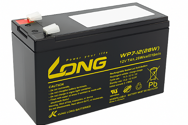 BATERIA NOBREAK 12V 7AH WP7-12(28W) LONG