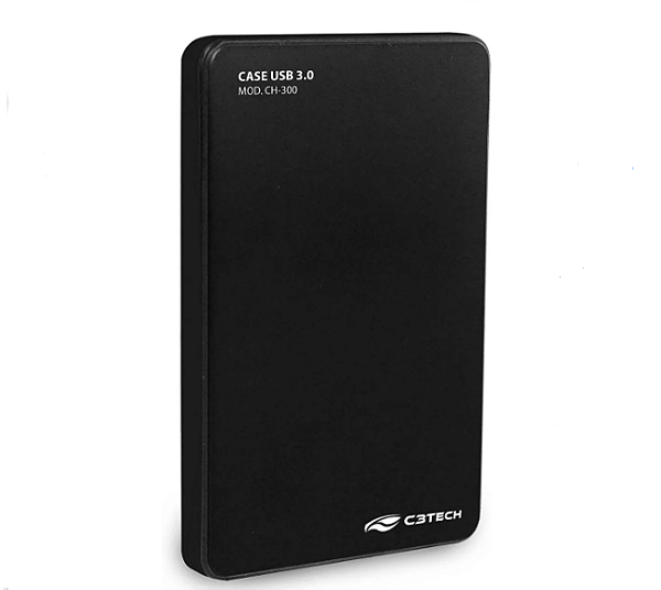 GAVETA HD/SSD EXT 2,5" USB 3.0 CH-300BK C3TECH