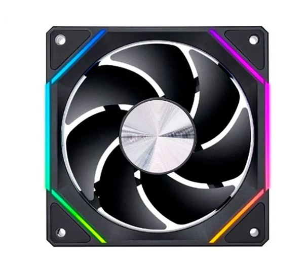 FAN 120MM ARGB ORION REVERSE PRETA CRYPTON