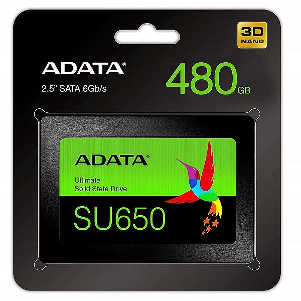 SSD 480GB SATA SU650 520 / 450 ADATA