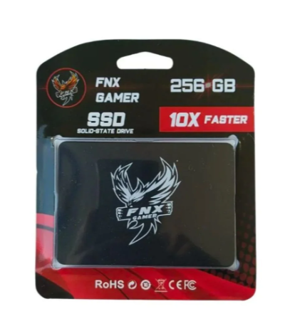 SSD 256GB SATA SFNX17/256G 550/450MBs FNX GAMER