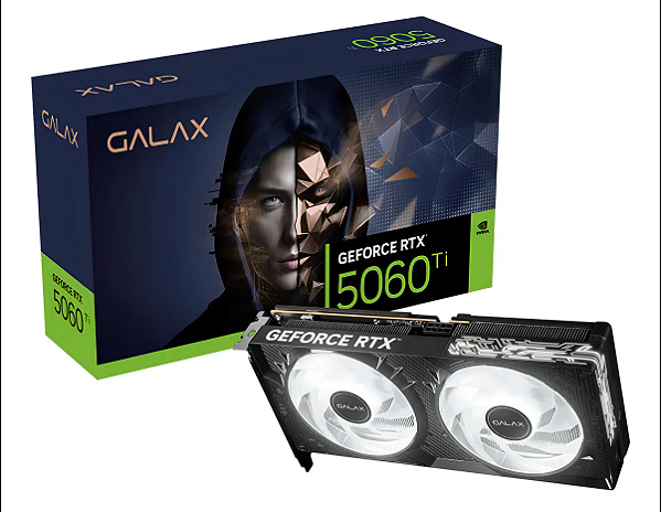 PLACA DE VIDEO 8GB NV RTX 5060TI BLACK OC 128BITS GDDR7 56ISN8MDCPCT GALAX