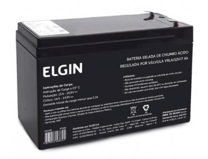 BATERIA SELADA 12V 7AH ELGIN (INTERMEDIARIA)