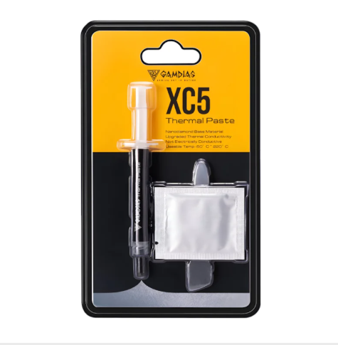 PASTA TERMICA XC5 6W/mK 4G GAMDIAS
