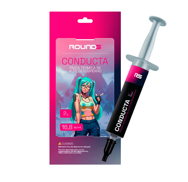 PASTA TERMICA CONDUCTA 16,8 W/MK SERINGA 2G ROUND5