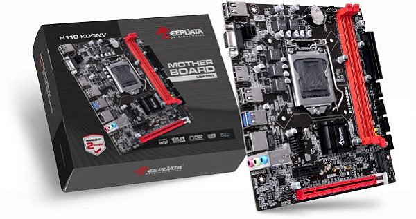 PLACA MAE 1151 H110 (6a 7a 8a 9a GER) DDR4 M.2 GIGALAN KEEPDATA