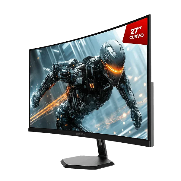 MONITOR 27" CURVO O-CREED VULCAN O27C FHD 180HZ 1MS HDMI/DP PRETO PCYES