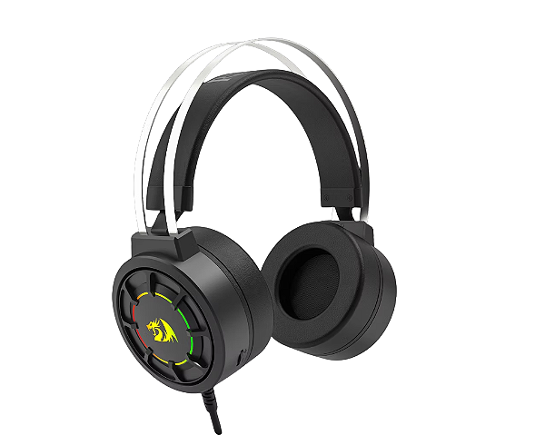 HEADSET GAMER USB GRENDEL RGB PRETO H314-RGB REDRAGON