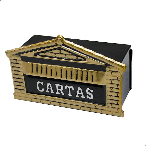 Caixa de Correio Cartas Tijolinho Popular 12x25 para Embutir Muro em Várias Cores