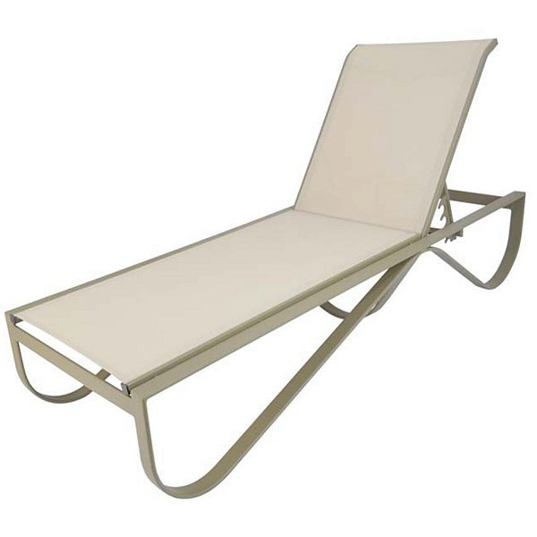 Espreguiçadeira de Piscina e Jardim Em Tela Sling Modelo Infinity