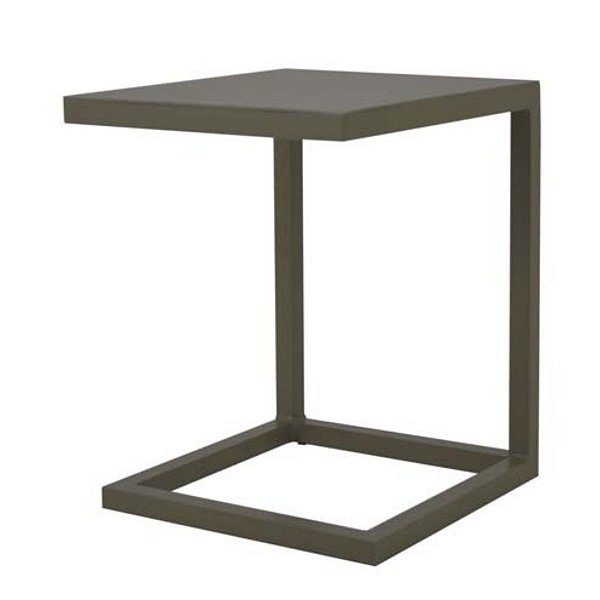 Mesa Lateral Para Espreguiçadeira de Piscina Modelo C Tampo Liso
