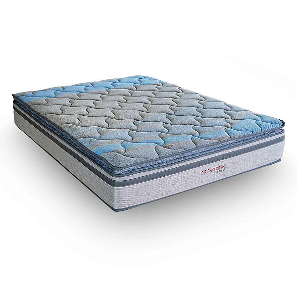 Colchão de Casal, Solteiro, Kig e Queen Molas Ensacadas Orthocrin Cama Box