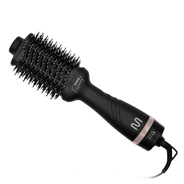 Escova Secadora Multi Care Essencial EB201 1300W Bivolt Nanoceramic Glass Preta
