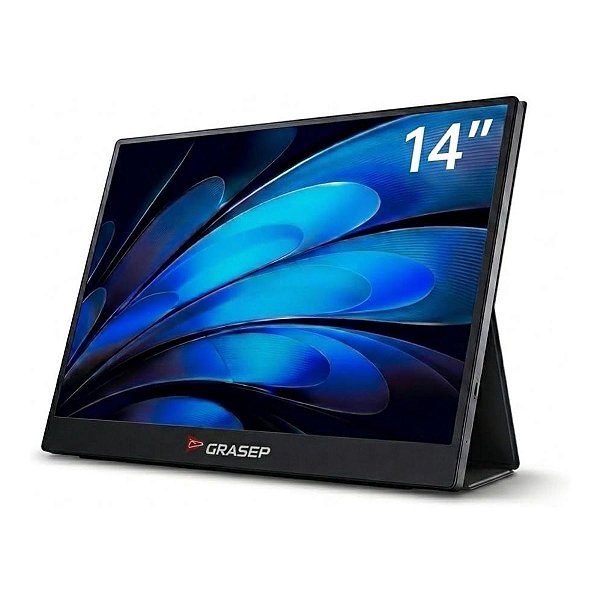 Monitor Portátil Touch Grasep D-TELA10 13,3" IPS 1920x1200 USB-C Mini HDMI
