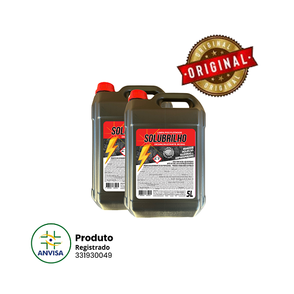 Solubrilho Kit 2 unidades 10 Litros