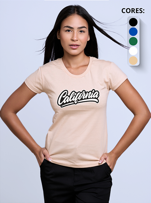 T-shirt Feminina "California"